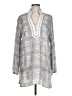 Mud Pie Gray Casual Dress Size L - photo 1