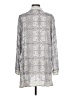 Mud Pie Gray Casual Dress Size L - photo 2