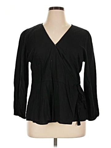 Old Navy 3/4 Sleeve Blouse (view 1)