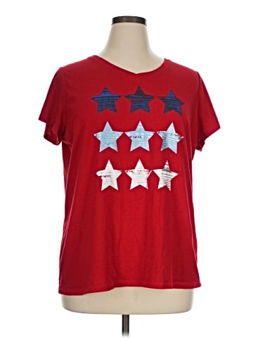 St. John's Bay Short Sleeve T-Shirt (view 1)