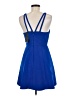 BCBGMAXAZRIA Solid Blue Cocktail Dress Size 8 - photo 2
