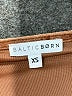 Baltic Born Solid Brown Cocktail Dress Size XS - photo 7