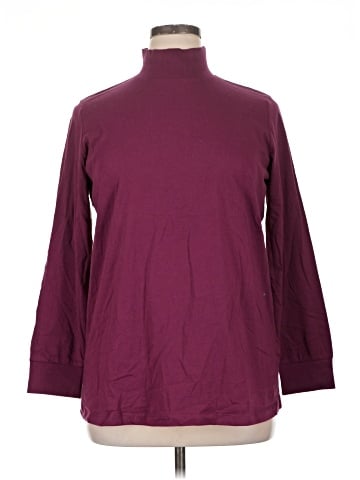 Woman Within Long Sleeve Blouse (view 1)