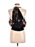 Free People Black Sleeveless Blouse Size L - photo 2