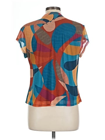 Black Rainn Short Sleeve Blouse (view 2)