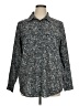 Lands' End Tweed Gray Long Sleeve Blouse Size XL - photo 1