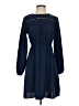 Shein 100% Polyester Solid Blue Casual Dress Size 4 - photo 1
