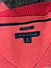 Tommy Hilfiger 100% Pima Cotton Color Block Orange Pullover Sweater Size S - photo 7
