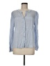 Angels 100% Rayon Blue Long Sleeve Blouse Size M - photo 1