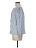 Angels 100% Rayon Blue Long Sleeve Blouse Size M - photo 5