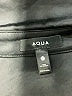 Aqua 100% Polyester Black Long Sleeve Blouse Size L - photo 7