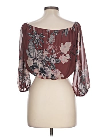 Charlotte Russe 3/4 Sleeve Blouse (view 2)