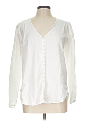 Massimo Dutti Long Sleeve Blouse (view 1)
