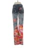 Shein Print Blue Jeans Size 27 waist - photo 2