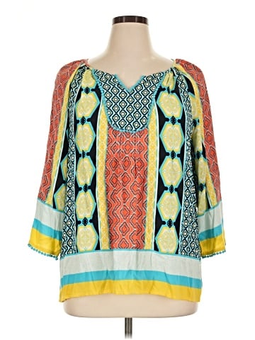 Crown & Ivy 3/4 Sleeve Blouse (view 1)