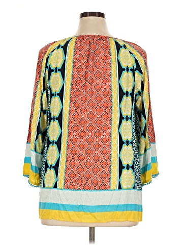 Crown & Ivy 3/4 Sleeve Blouse (view 2)
