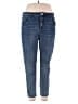 Universal Standard Solid Blue Jeans Size 18 - photo 1