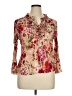 Allison Taylor 100% Polyester Floral Pink 3/4 Sleeve Blouse Size XL - photo 1
