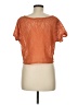 Kirra 100% Polyester Orange Short Sleeve Top Size M - photo 2