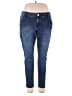Lane Bryant Solid Blue Jeans Size 18 (3) - photo 1