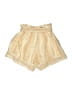 Cleobella 100% Cotton Gold Shorts Size S - photo 2