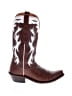 Old West 100% Leather Brown Boots Size 6 - photo 1