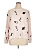 Jane and Delancey Print Pink Pullover Sweater Size XL - photo 1