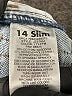 Jordache Solid Blue Jeans Size 14 - photo 8