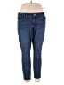 Jessica Simpson Solid Blue Jeans Size 18W - photo 1
