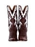 Old West 100% Leather Brown Boots Size 6 - photo 2