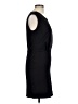 Nine West Solid Black Cocktail Dress Size L - photo 4