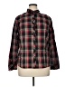 Northern Reflections Plaid Red Long Sleeve Blouse Size XL - photo 1