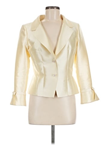 Teri Jon by Rickie Freeman Silk Blazer (view 1)