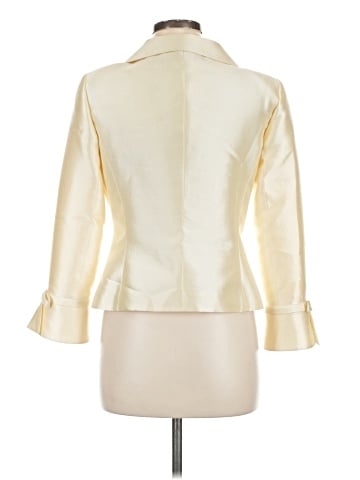 Teri Jon by Rickie Freeman Silk Blazer (view 2)