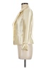 Teri Jon by Rickie Freeman Solid Ivory Silk Blazer Size 6 - photo 5