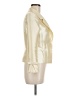 Teri Jon by Rickie Freeman Solid Ivory Silk Blazer Size 6 - photo 4