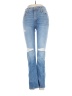 Gap Hearts Blue Jeans Size 0S - photo 1