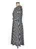 Perceptions Houndstooth Black Casual Dress Size M (petite) - photo 5