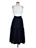 DKNY 100% Polyester Blue Casual Dress Size 10 - photo 1