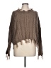 Altar'd State 100% Acrylic Brown Poncho Size L - photo 1