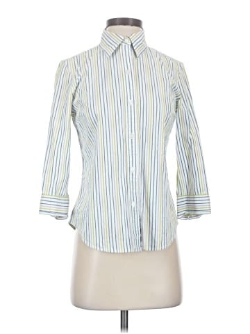 IZOD 3/4 Sleeve Button-Down Shirt (view 1)
