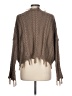 Altar'd State 100% Acrylic Brown Poncho Size L - photo 2