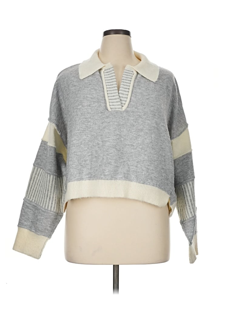 Click to view more detailed imagery on our partner's website Pre-owned Altar'd State Pullover Sweater In Gray