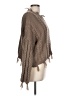 Altar'd State 100% Acrylic Brown Poncho Size L - photo 4