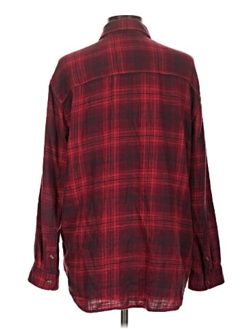 American Eagle Outfitters Long Sleeve Button-Down Shirt (view 2)