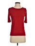 Talbots Solid Red 3/4 Sleeve Top Size S - photo 1