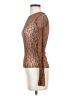 Zara Brown Long Sleeve Top Size S - photo 5