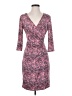 Laundry by Design Animal Print Pink Cocktail Dress Size 4 - photo 1