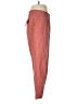 Knot Sisters 100% Cotton Chevron-herringbone Red Casual Pants Size M - photo 4