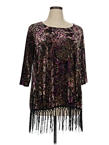 Catherines 3/4 Sleeve Blouse (view 1)